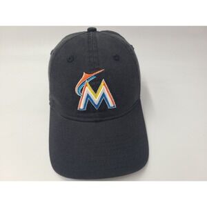 Women Miami Marlins New Era 9Forty Strapback Adjustable Hat Cap Mom MLB Baseball